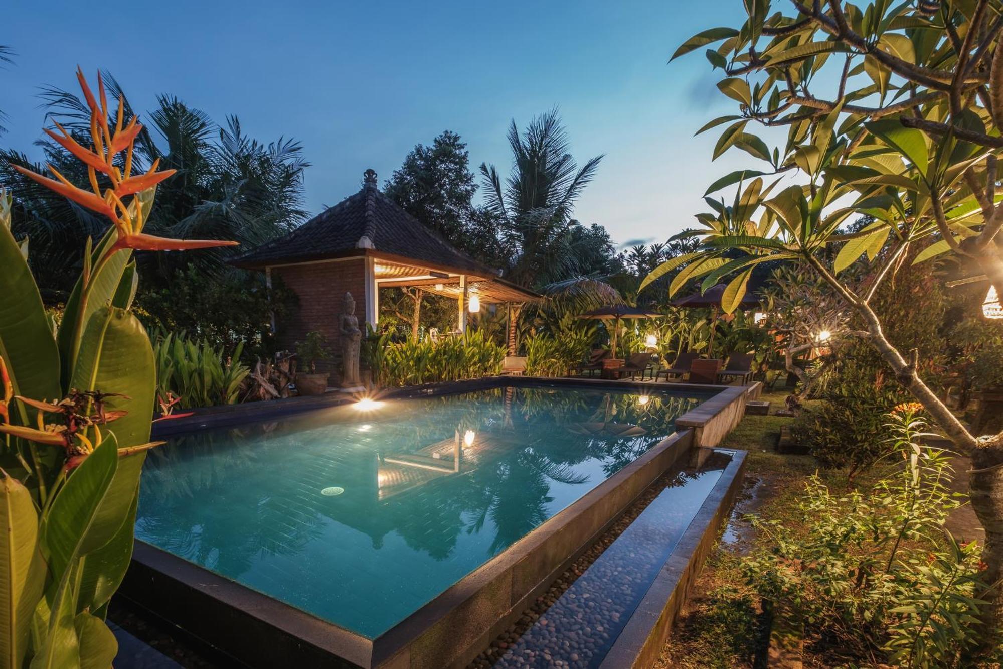 Dhiari Guest House Ubud Esterno foto